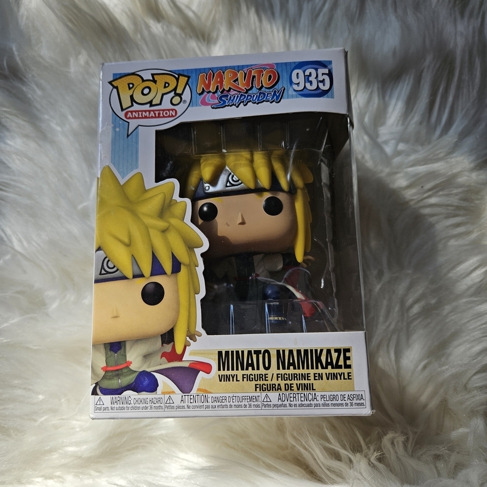 Funko Pop Naruto Minato Figure with Yellow Hair